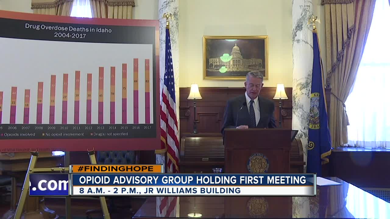 Opioid advisory group holding first meeting Thursday