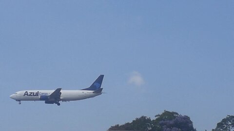 Boeing 737-400ERF PR-AJY coming from Campinas to Manaus