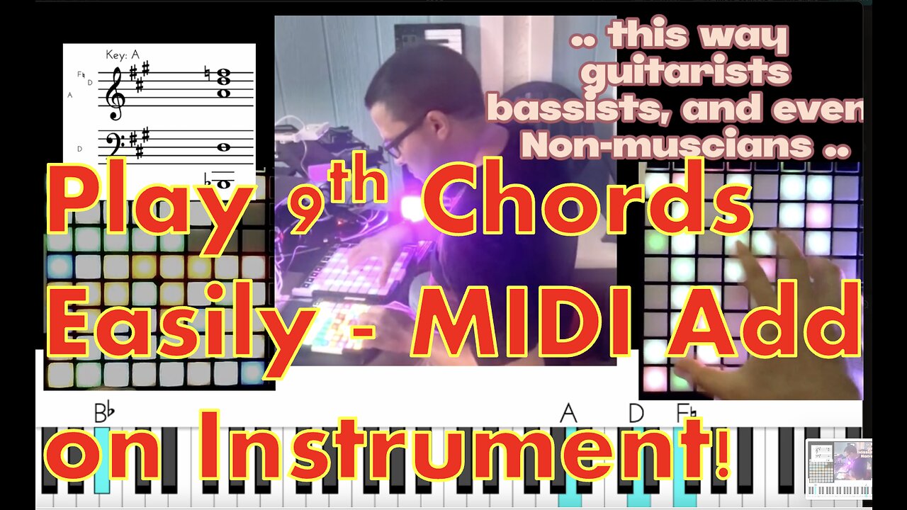 Play 9th Chords Easily with Midi Instrument Add-On