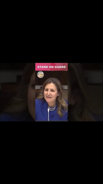 Is Freeland the most annoying Finance Minister of all time? 🥴#shorts #trudeau #cdnpoli