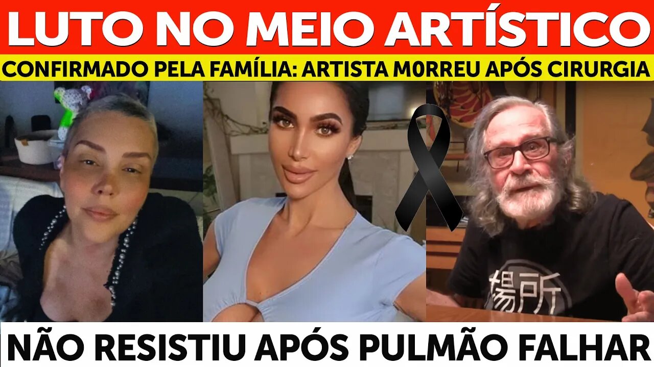 LUT0 NO MEIO ARTÍSTICO: M0RRE artista e modelo, médico de Simony se pronuncia sobre volta do câncer
