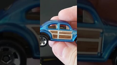 Hot wheels miniatura Volkswagen Fusca Beetle #hotwheels #miniaturas #vwfusca