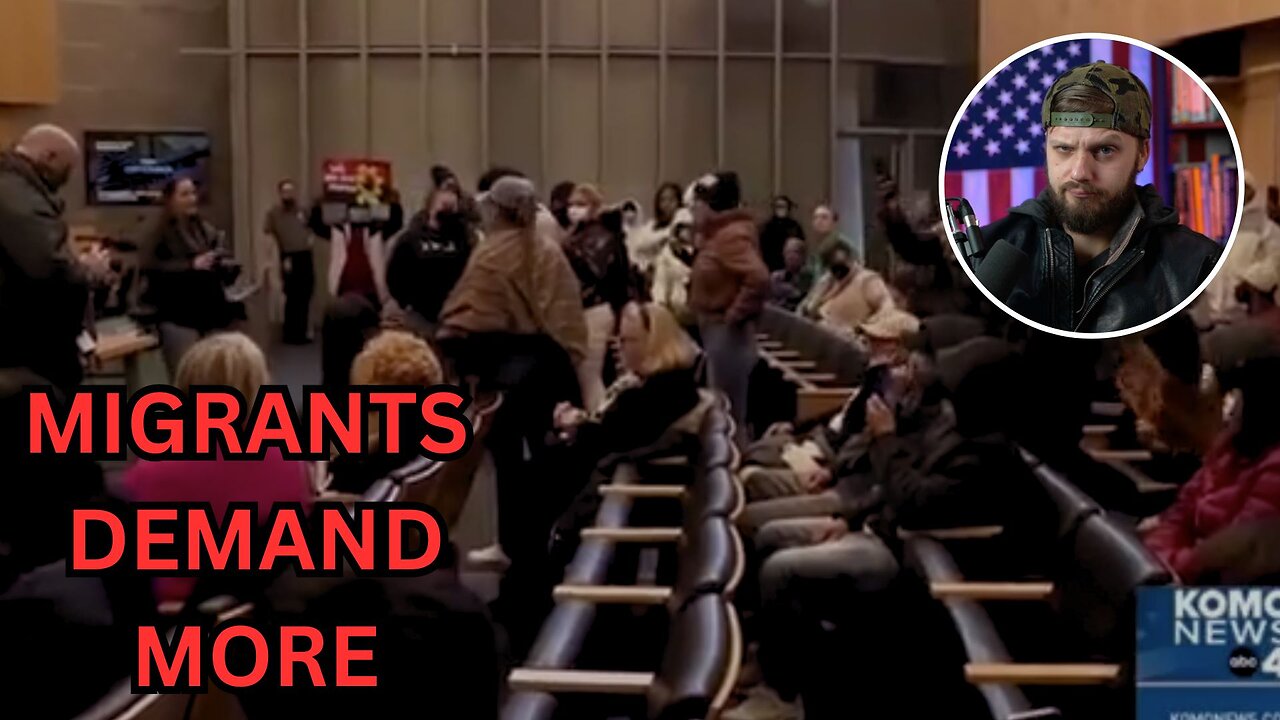 Illegal Immigrants SHUT DOWN City Council Meeting And Demand MORE MONEY