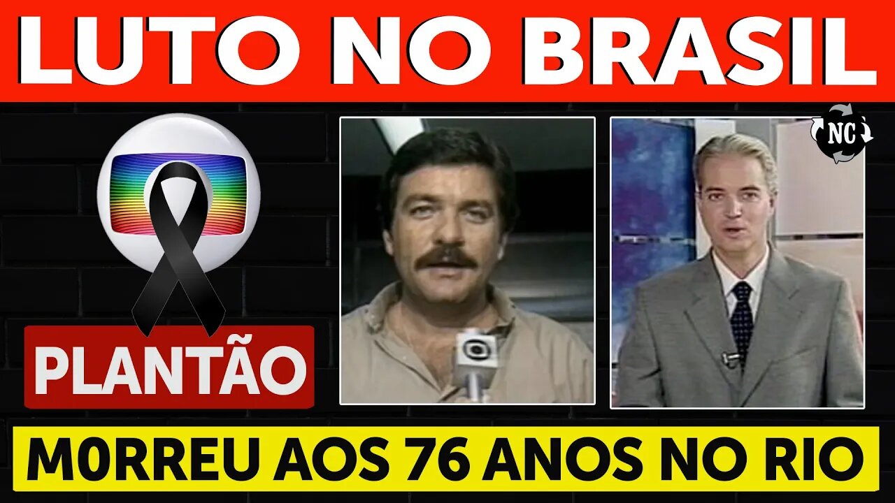 INFELlZMENTE chega a notícia da M0RTE de comentarista esportivo e outro jornalista