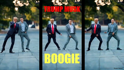 DONALD TRUMP ELON MUSK BOOGIE