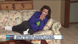 Huge portion of country to face brutal allergy season this spring