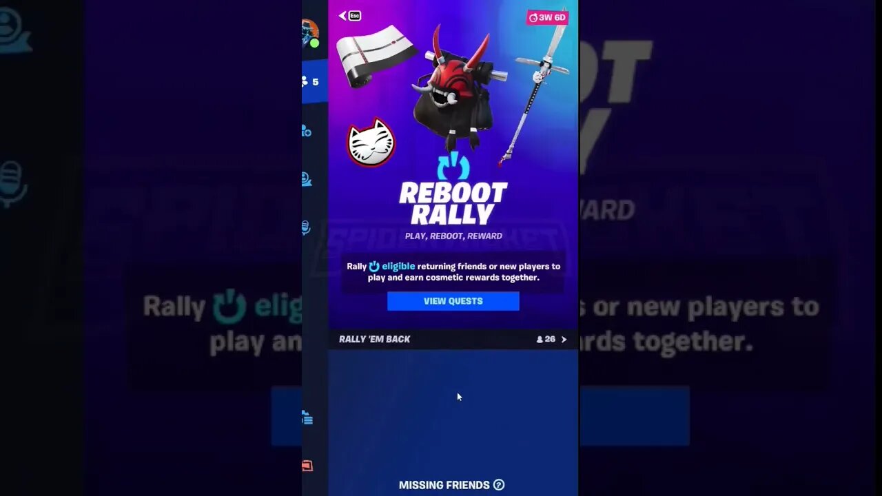 More free rewards now available! #shorts #fortnitebr #fortnite #freerewards #fortnite #epicgames