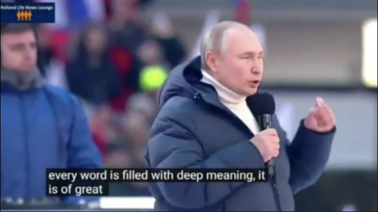 Vladimir Putin - FULL SPEECH - Moscow - 03-18-2022