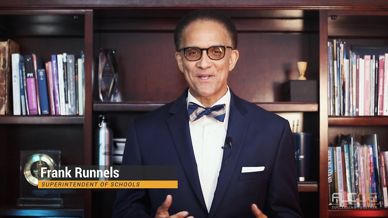 Frank Runnels: Superintendent's Welcome - FALL 2021