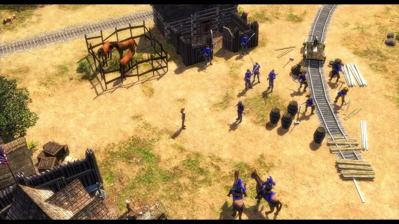 AoE3: Race for the Rails (Act 3 - 1)