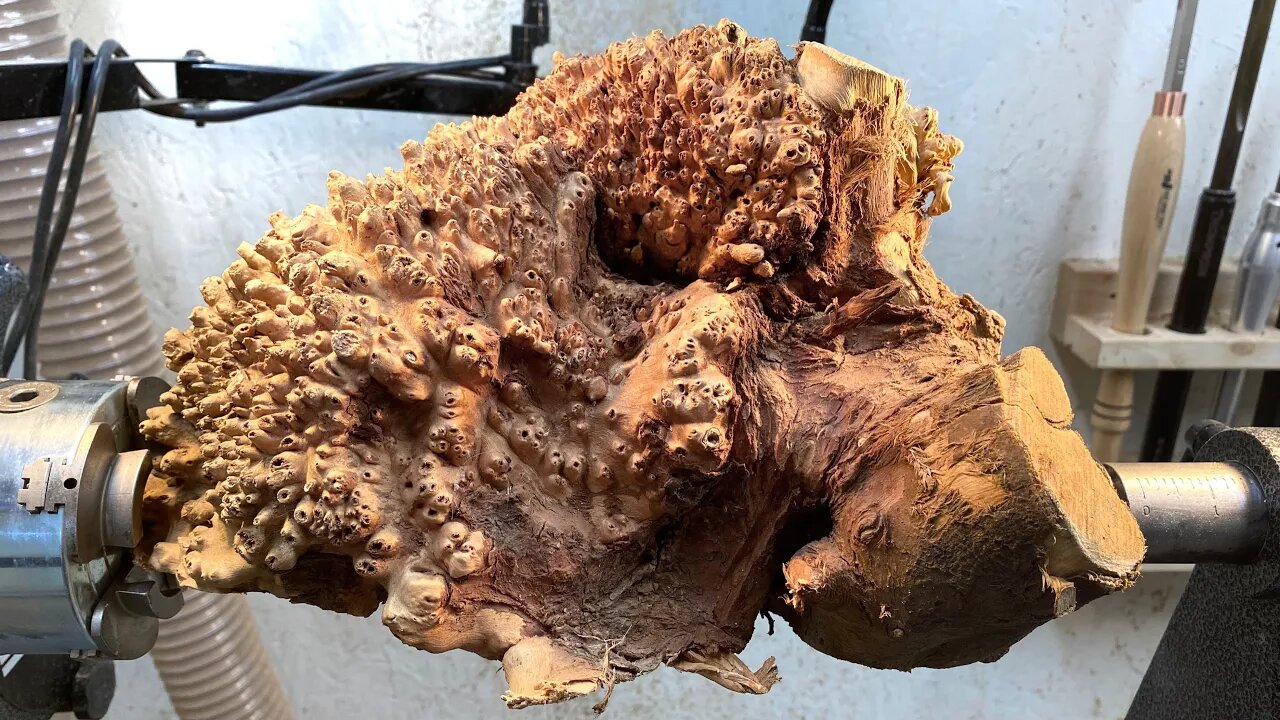 Woodturning: The Galaxy Burl