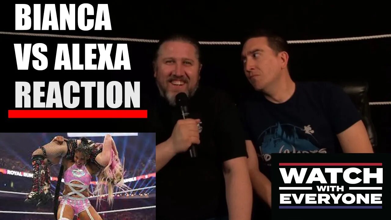 Alexa Bliss vs Bianca Belair Reaction! (Royal Rumble 2023)