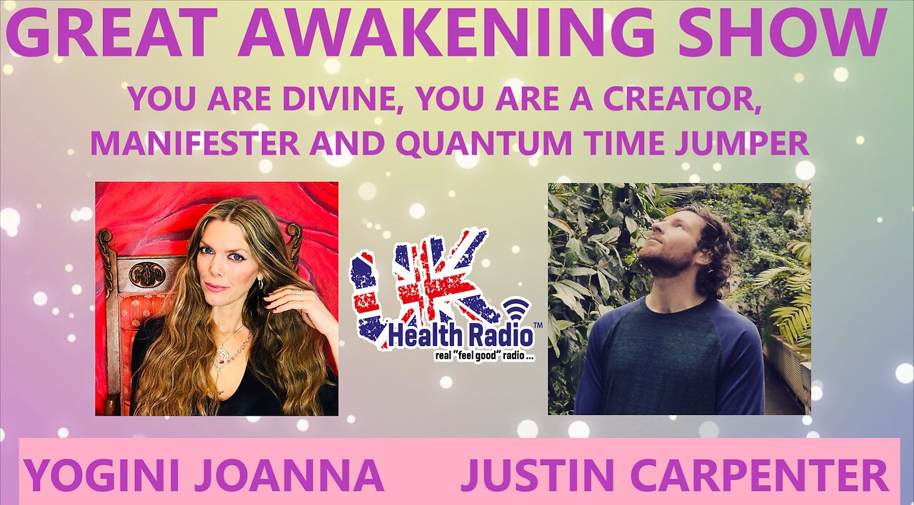 YOU ARE DIVINE, YOU ARE A CREATOR/MANIFESTOR /QUANTUM TIME JUMPER.