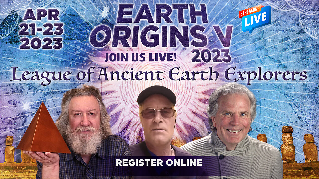 Randall Carlson Grail Mysteries 2.0 April 21-23, 2023 & The Grand Vision VOD Video on Demand Access