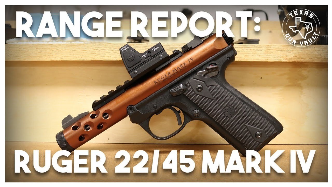 Range Report: Ruger 22/45 Lite Mk IV