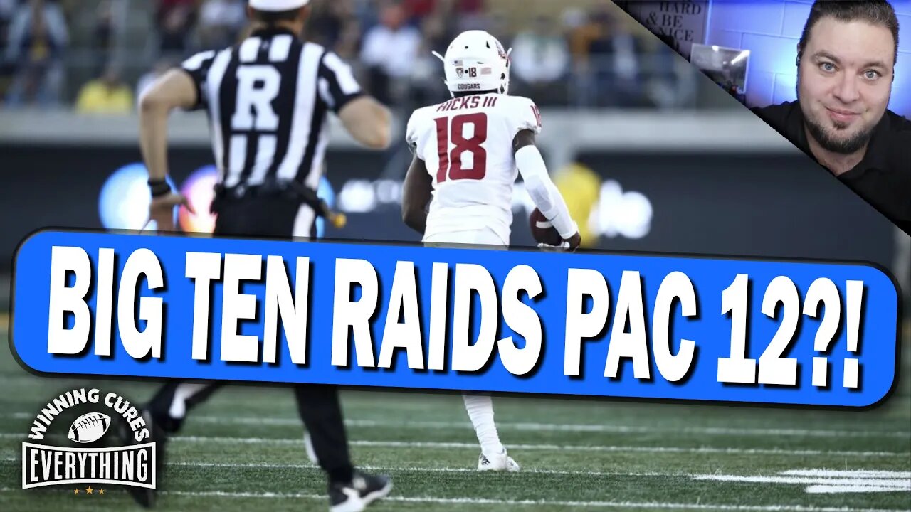 BIG TEN RAIDS PAC 12 AGAIN?! This time, it's refs?!