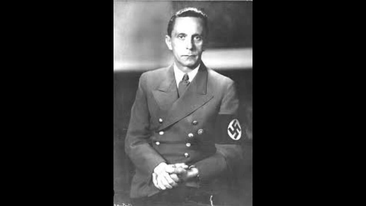 Sleep deprivation brings out the Goebbels.