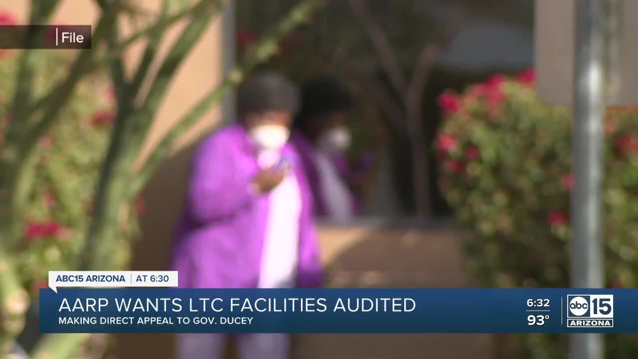 AARP calling for audit of long-term care facilities in Arizona