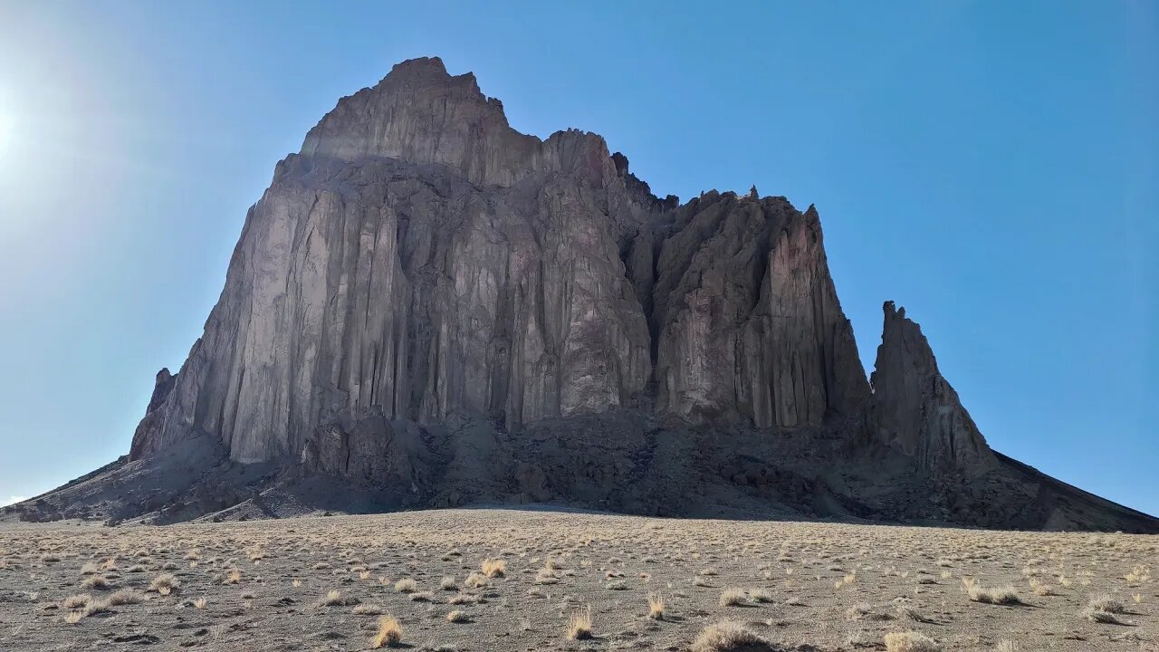 Shiprock, New Mexico, Epicenter of Thunderbolt of the Gods, 2.28.21