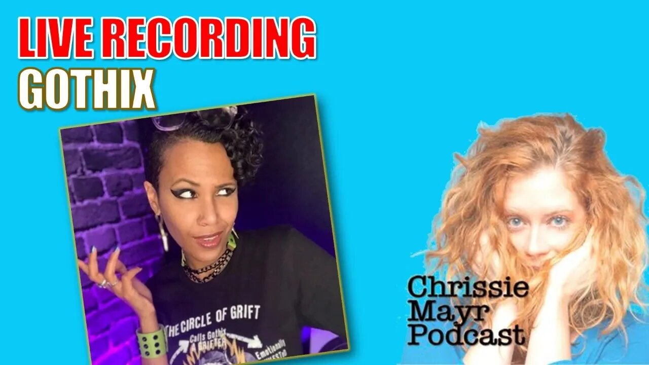 LIVE Chrissie Mayr Podcast with Gothix! Disney's NEW Little Mermaid, Rachel Dolezal