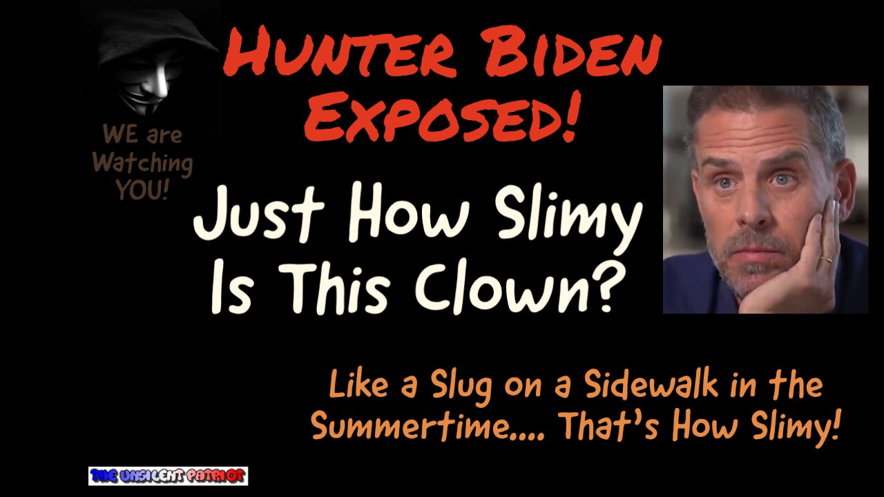 THE HUNTER (Biden) GAMES!