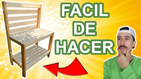 Haciendo una Mesa de Jardineria Facil y Barata