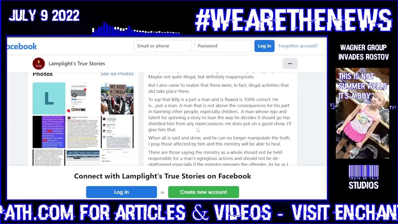 Lamplight Theatre True Stories New Testimony From Anonymous Ex Member