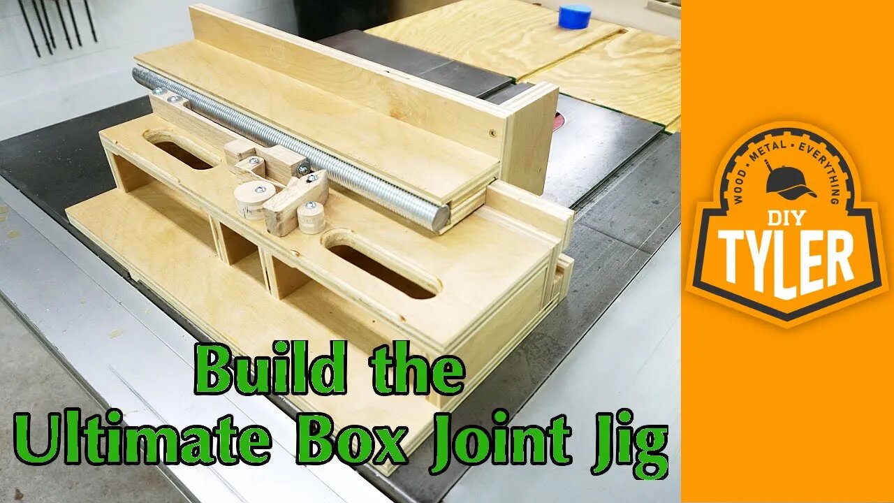 Building the Ultimate Box Joint Jig -- John Heisz Design