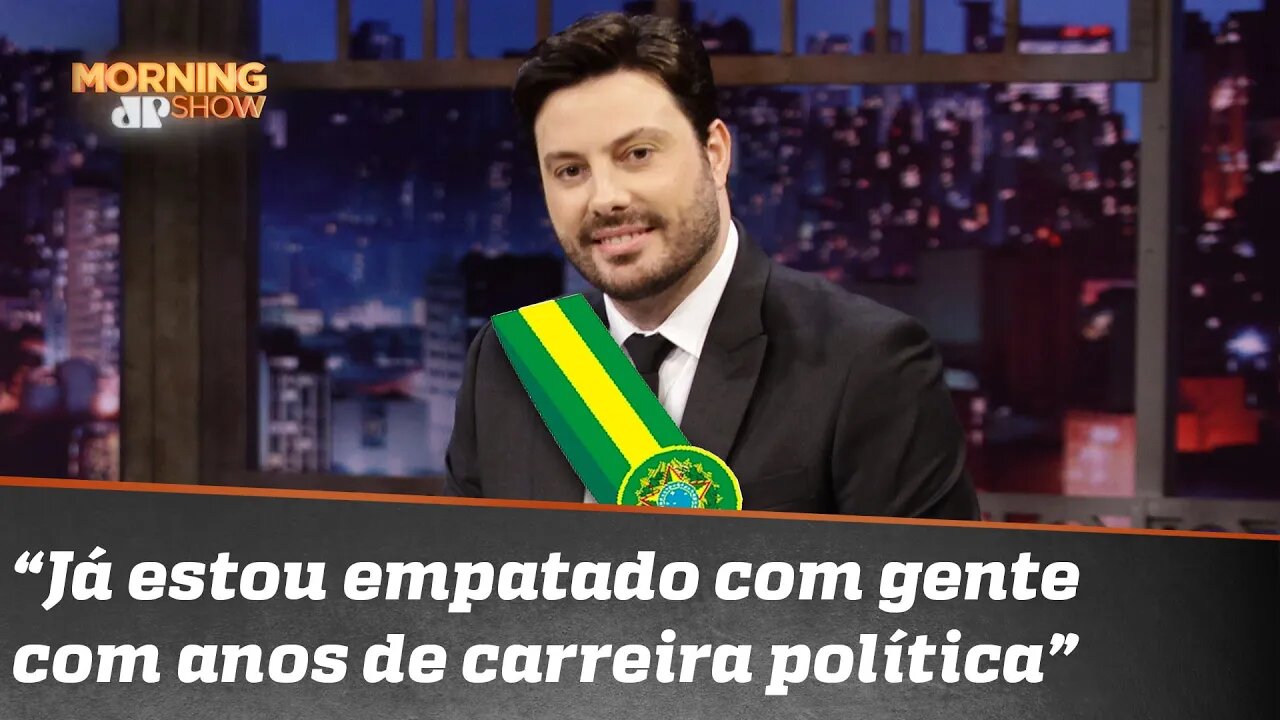 Não é piada: Danilo Gentili pode ser o novo presidente do Brasil