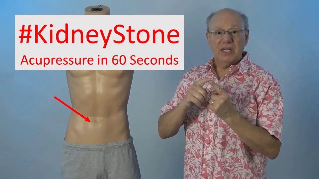 Acupressure to Soothe Kidney Stone Discomfort