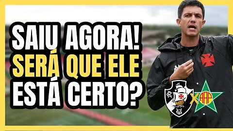 POLÊMICA! DECISÃO DE BARBIERI NÃO AGRADOU A TODOS! NOTÍCIAS DO VASCO