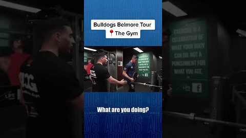 BULLDOGS BELMORE TOUR | The Gym #nrl