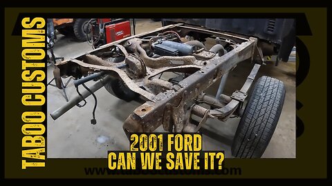 2001 Ford F150 Extreme Frame Rust - Can We Save It?