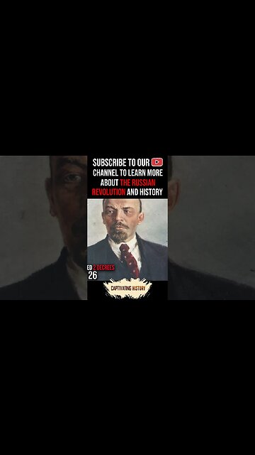 What Two Decrees Did Lenin Present? #shorts