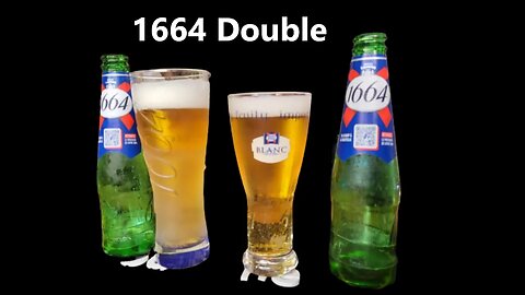 Kronenbourg 1664 5.5% ABV France Release Less than 50p 250ml bottles. NOT SUPERMARKET BEER