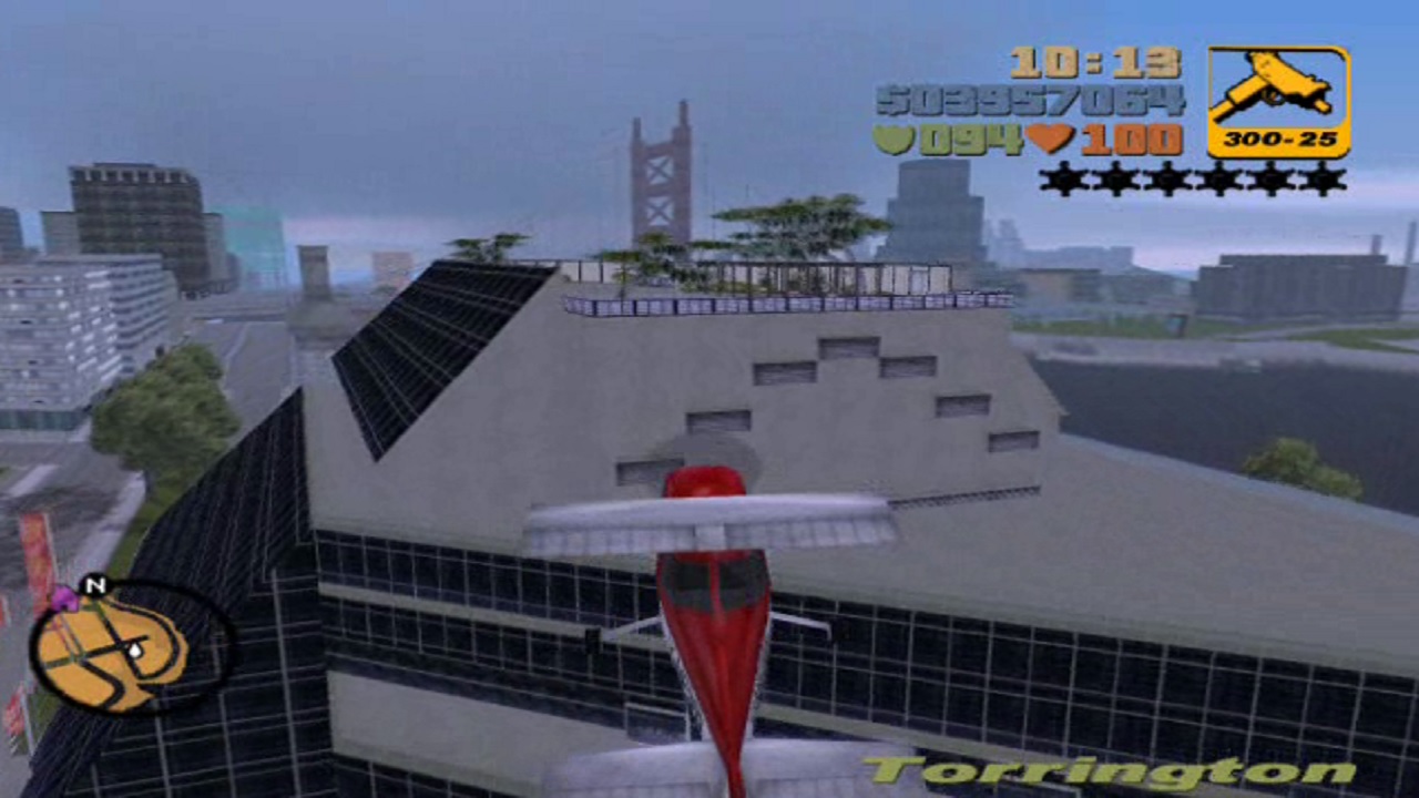 GTA 3 - Getting to the rooftop of Kenji's Casino with the help of DODO plane