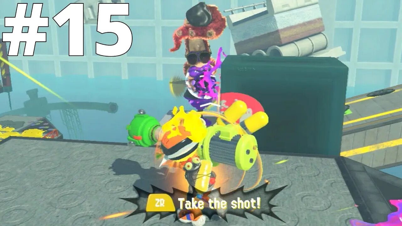 Trizooka vs Octo-Sniper| Splatoon 3 Story Line #15