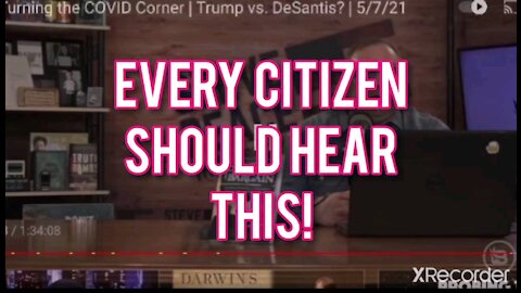 EVERY CITIZEN NEEDS TO HEAR THIS!