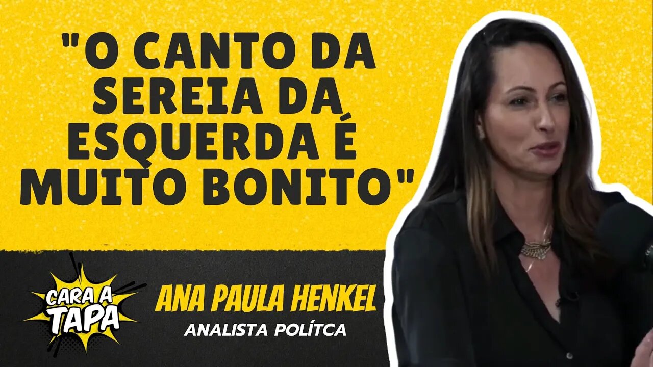 ANA PAULA HENKEL CONTA SE JÁ SE SENTIU ATRAÍDA PELA ESQUERDA