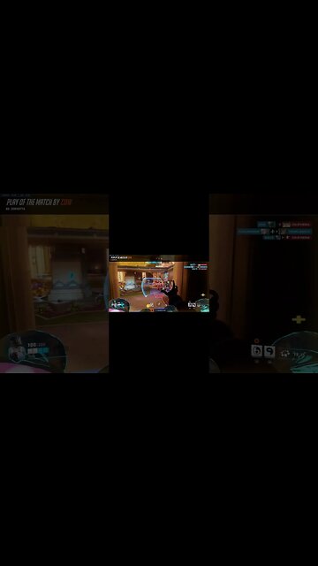 His ponytail wanted to make an appearance. POTG with Zenyatta