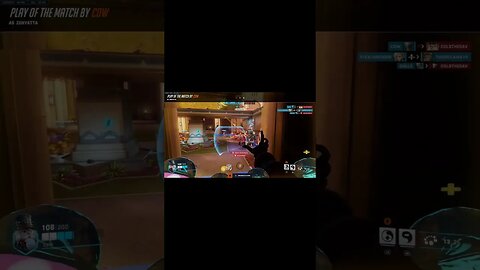 His ponytail wanted to make an appearance. POTG with Zenyatta