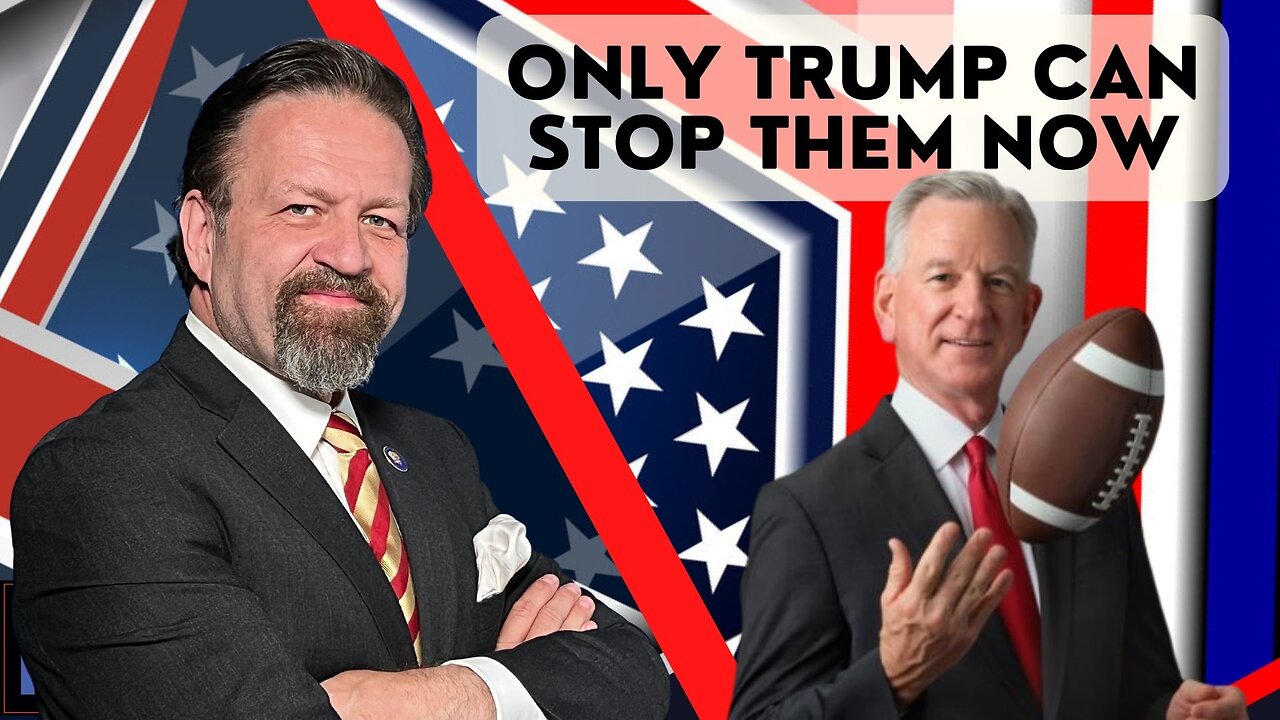 Only Trump can stop them now. Senator Tommy Tuberville with Sebastian Gorka on AMERICA First