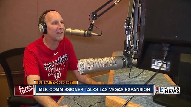 MLB commissioner says Las Vegas being considered for an expansion team