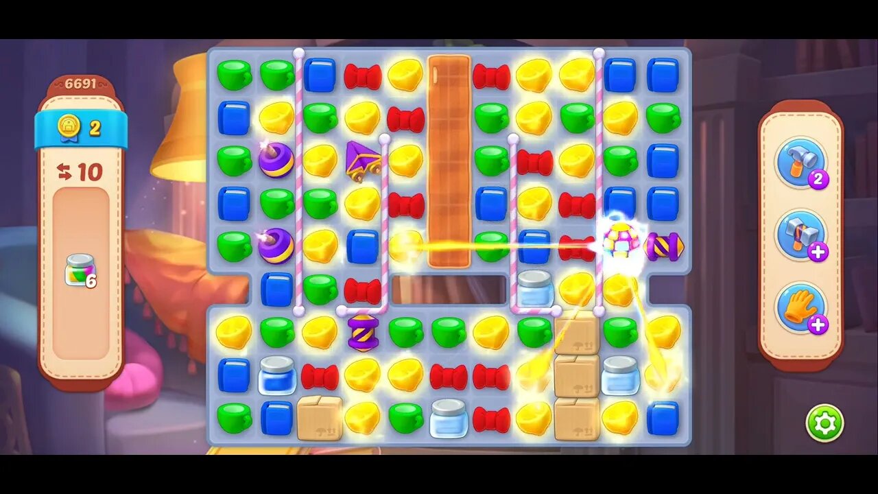 Playrix Homescapes Gameplay Walkthrough Level 6691