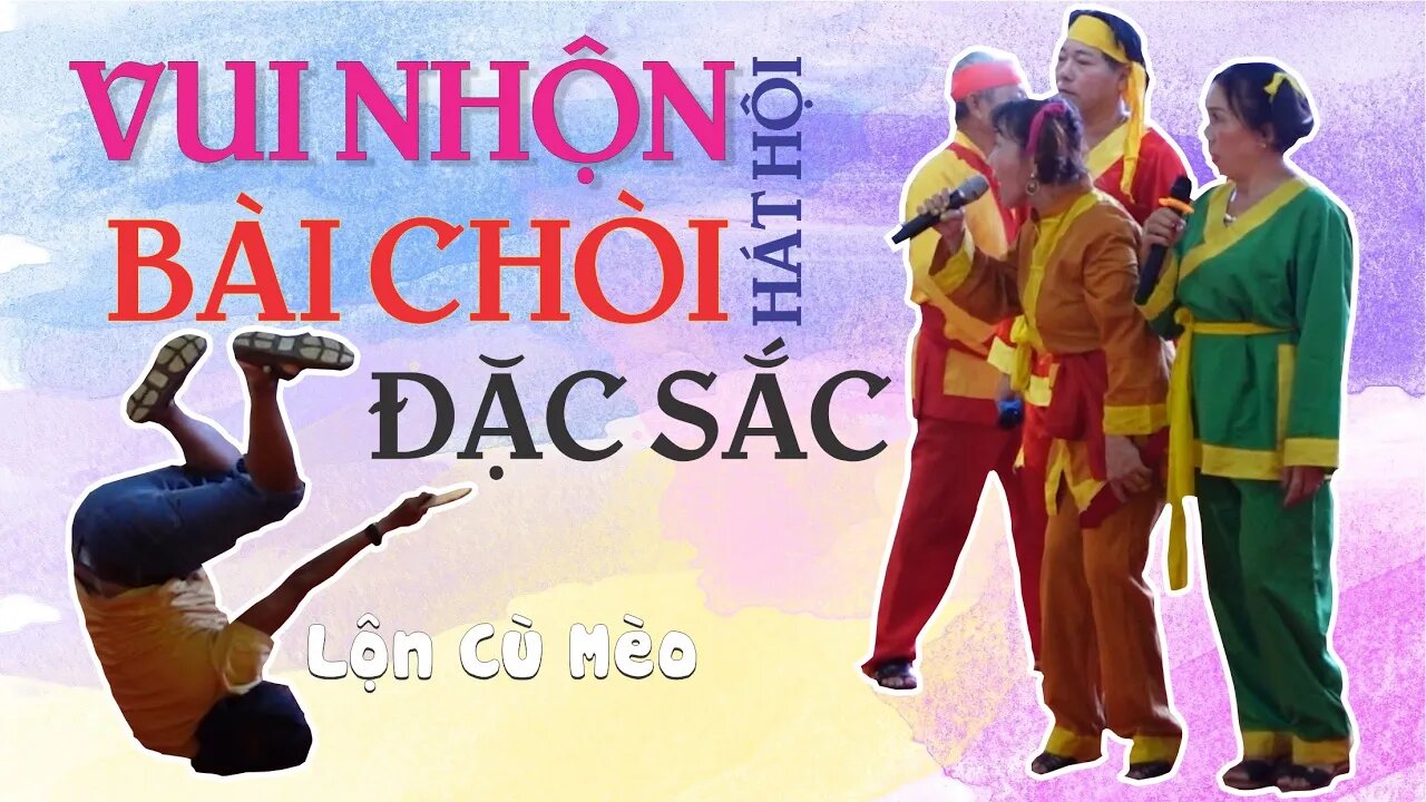 Cùng khám phá hội chợ ẩm thực độc đáo và vui nhộn với những tiết mục hát hội bài chòi đặc sắc