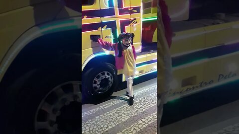 PASSINHOS DO FOFÃO, CHAVES, KIKO E CHIQUINHA DANÇANDO NA CARRETA DA ALEGRIA TREM BALADA, LIKE 70