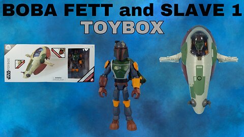Star Wars Boba Fett and Slave 1 Toybox