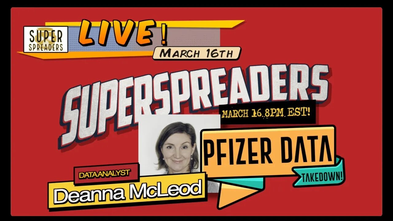 LIVE w/ Deanna McLeod - Revealing the Truth About Pfizer Data!