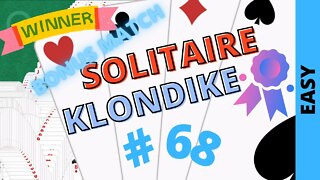 Microsoft Solitaire Collection - Klondike - EASY Level - # 68 - BONUS MATCH