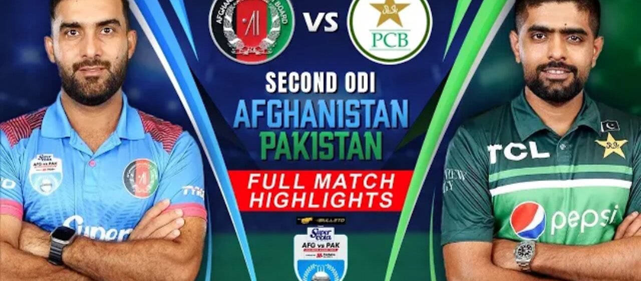 Afghanistan Vs Pakistan Cricket Full Match Highlights (2nd ODI) | Super Cola Club | ACB